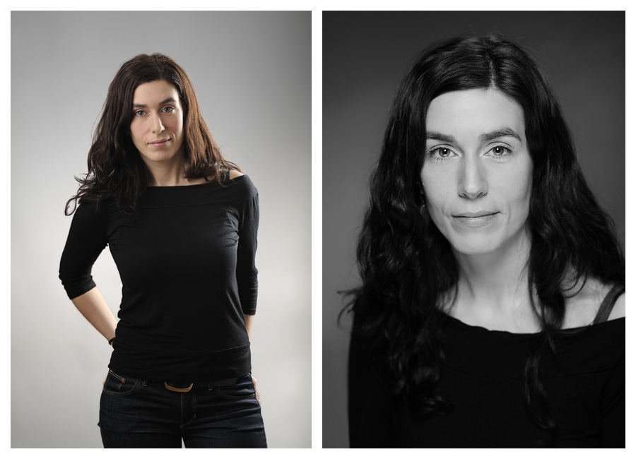 Porträttfotografering av skådespelerskan Violetta Barsotti Stephan till hennes portfolio. Fotograf Stefan Tell