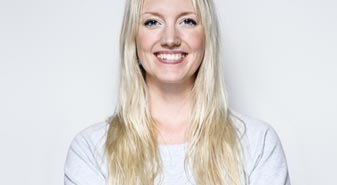 Porträtt av illustratör Jessica Eldenstjärna för Bonnierförlagen