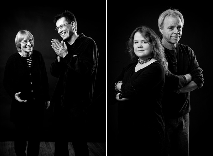 Foto: Stefan Tell: Helena Bross &amp; Magnus Ljunggren, Annika Wennström &amp; Douglas Foley