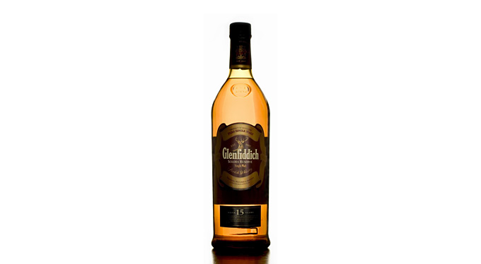 Glenfiddich - Produktfotografering, whiskeysflaska